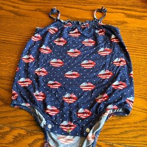 Posh Peanut Patriotic Bubble 2T